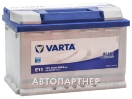 VARTA Blue Dynamic 574 012 068 12В 6ст 74 а/ч оп